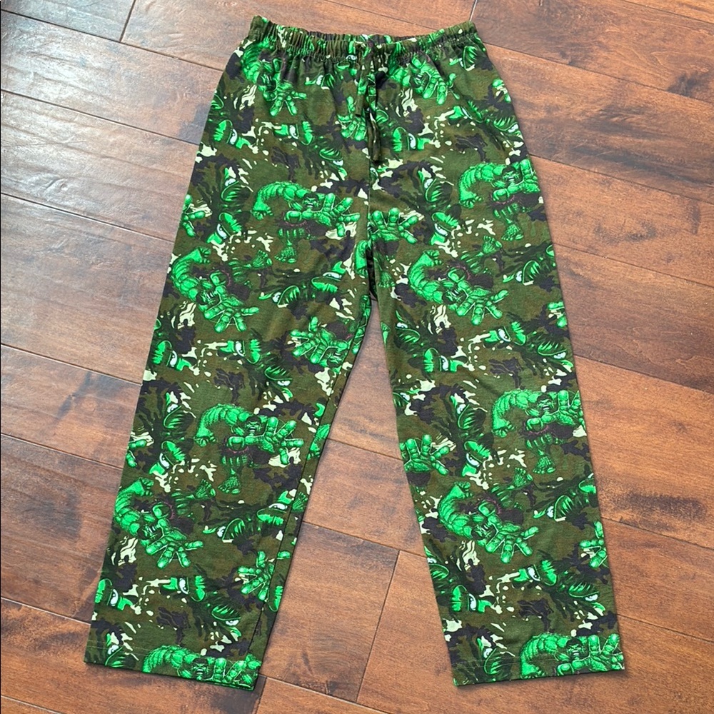 Boys Marvel Hulk pajama pants